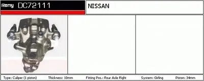 Тормозной суппорт Remanufactured REMY (Multiline) DELCO REMY купить