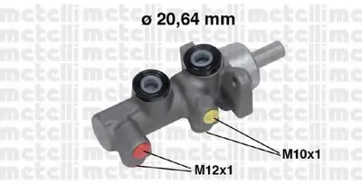 целиндер ручного тормоза METELLI купить