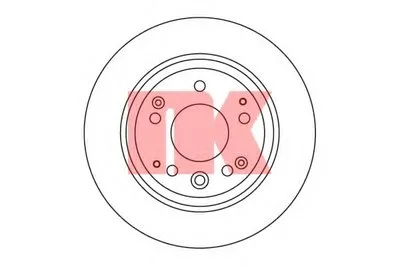 Тормозной диск NK купить