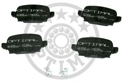 Комплект тормозных колодок, дисковый тормоз OPTIMAL купить