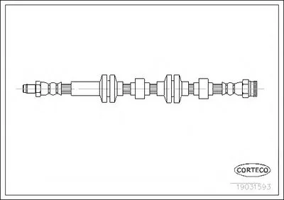 Тормозной шланг CORTECO купить