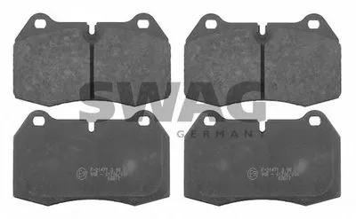 Комплект тормозных колодок, дисковый тормоз SWAG купить