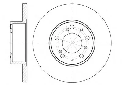 Тормозной диск REMSA купить