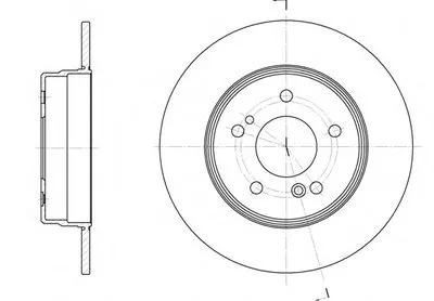 Тормозной диск REMSA купить