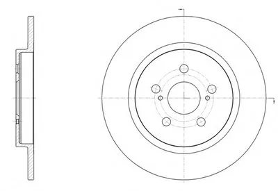 Тормозной диск REMSA купить