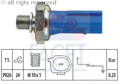 Выключатель с гидропроводом FACET купить