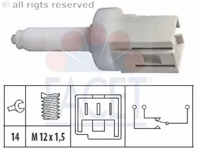 Выключатель фонаря сигнала торможения FACET купить