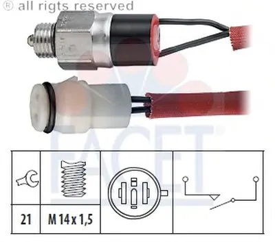 Выключатель, фара заднего хода FACET купить