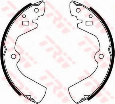 Комплект тормозных колодок TRW купить