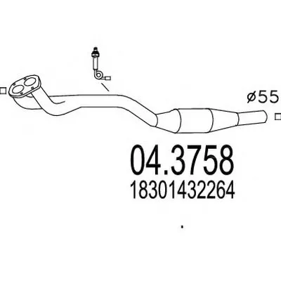 Катализатор для переоборудования MTS купить