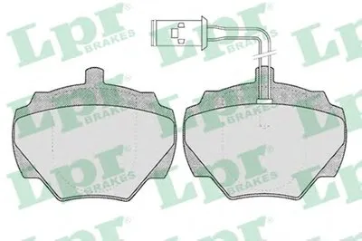 Комплект тормозных колодок, дисковый тормоз LPR купить