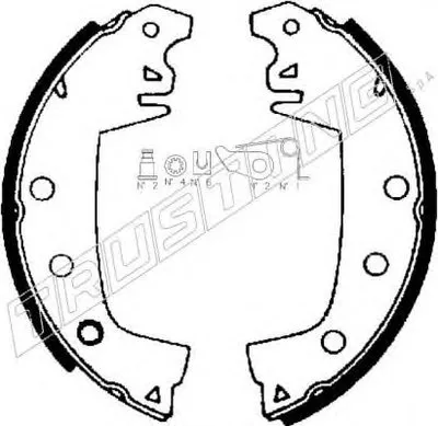 Комплект тормозных колодок TRUSTING купить