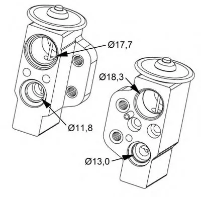 Расширительный клапан, кондиционер NRF купить