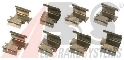 Комплектующие, колодки дискового тормоза A.B.S. купить