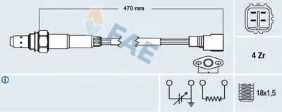 Лямда-зонд FAE купить