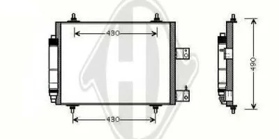Конденсатор, кондиционер DIEDERICHS купить