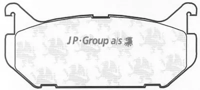 Комплект тормозных колодок, дисковый тормоз QH JP GROUP купить