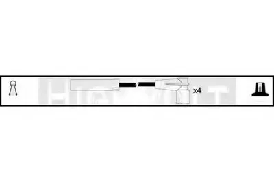 Комплект проводов зажигания HighVolt STANDARD купить