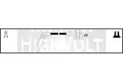 Комплект проводов зажигания HighVolt STANDARD купить