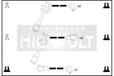Комплект проводов зажигания HighVolt STANDARD купить