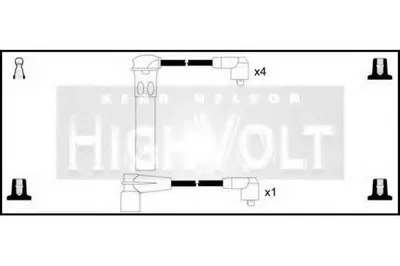 Комплект проводов зажигания HighVolt STANDARD купить