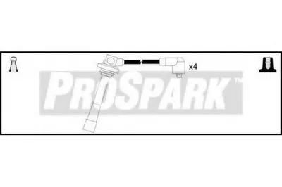 Комплект проводов зажигания ProSpark STANDARD купить