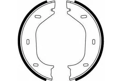 Комплект тормозных колодок, стояночная тормозная система GIRLING купить