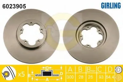 Тормозной диск GIRLING купить