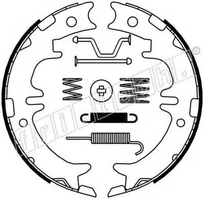 Комплект тормозных колодок, стояночная тормозная система fri.tech. купить