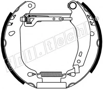 Комплект тормозных колодок FAST KIT fri.tech. купить