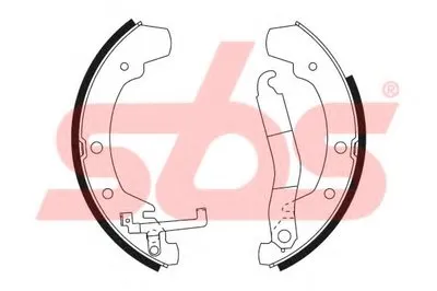 Комплект тормозных колодок sbs купить