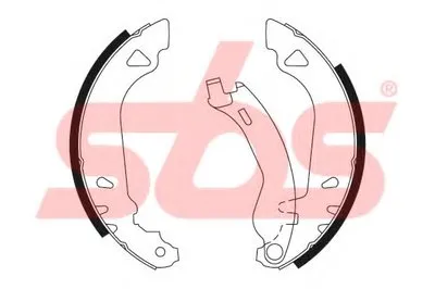 Комплект тормозных колодок sbs купить