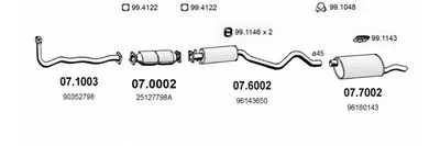 Система выпуска ОГ ASSO купить