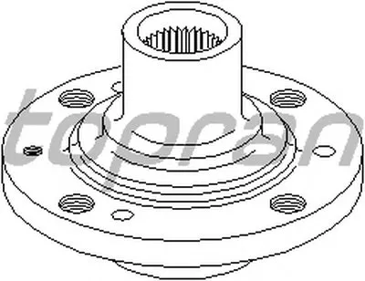 ? колесн. ступицы = TOPRAN купить