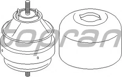 Кронштейн двигателя TOPRAN купить