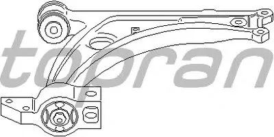 Рычаг независимой подвески колеса, подвеска колеса TOPRAN купить