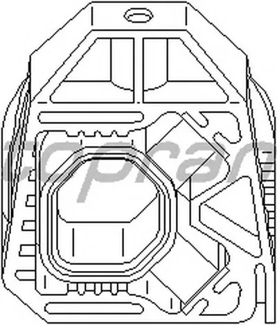 Подвеска, радиатор TOPRAN купить