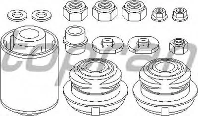 Ходовая часть в сборе TOPRAN купить