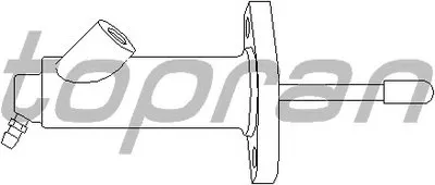 Рабочий цилиндр, система сцепления TOPRAN купить