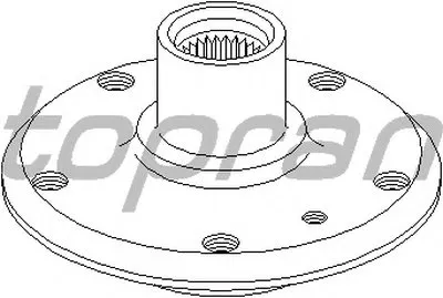 ? колесн. ступицы = TOPRAN купить