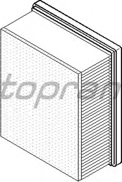 Воздушный фильтр TOPRAN купить