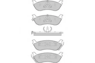 Комплект тормозных колодок, дисковый тормоз E.T.F. купить