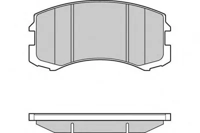 Комплект тормозных колодок, дисковый тормоз E.T.F. купить