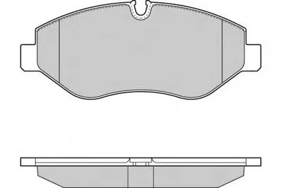 Комплект тормозных колодок, дисковый тормоз E.T.F. купить