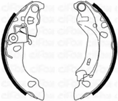 Комплект тормозных колодок CIFAM купить