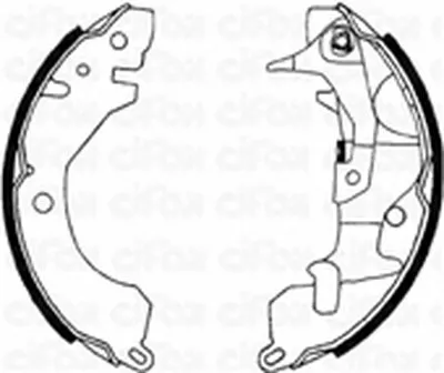 Комплект тормозных колодок CIFAM купить