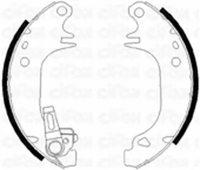 Комплект тормозных колодок CIFAM купить