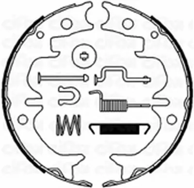 Комплект тормозных колодок, стояночная тормозная система CIFAM купить