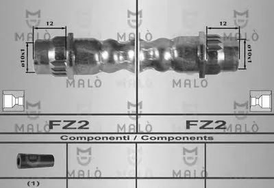 Тормозной шланг MALÒ купить
