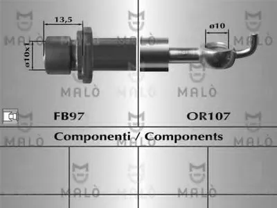 Тормозной шланг MALÒ купить